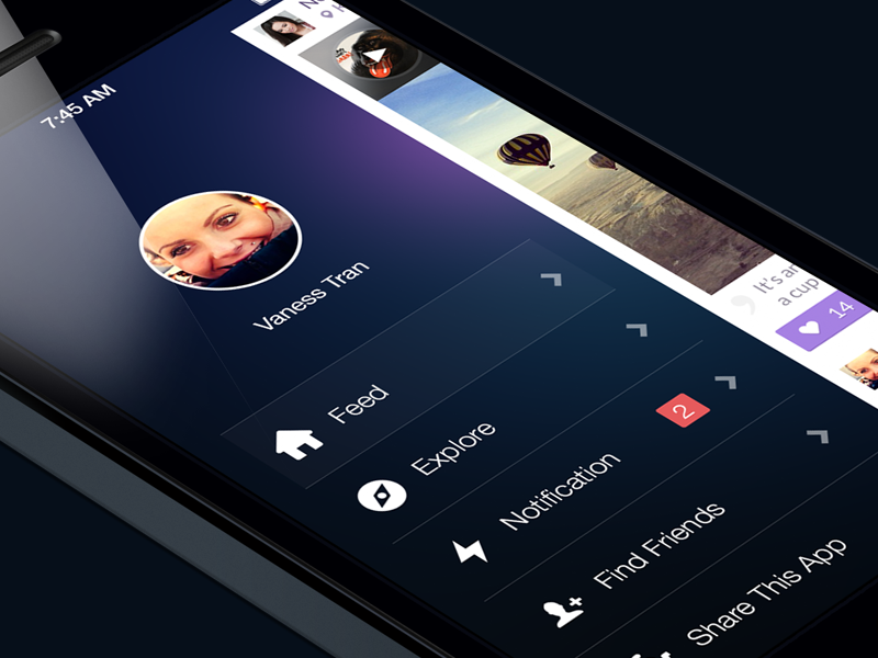 mobile app photo